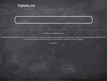 Tablet Screenshot of bigboody.com